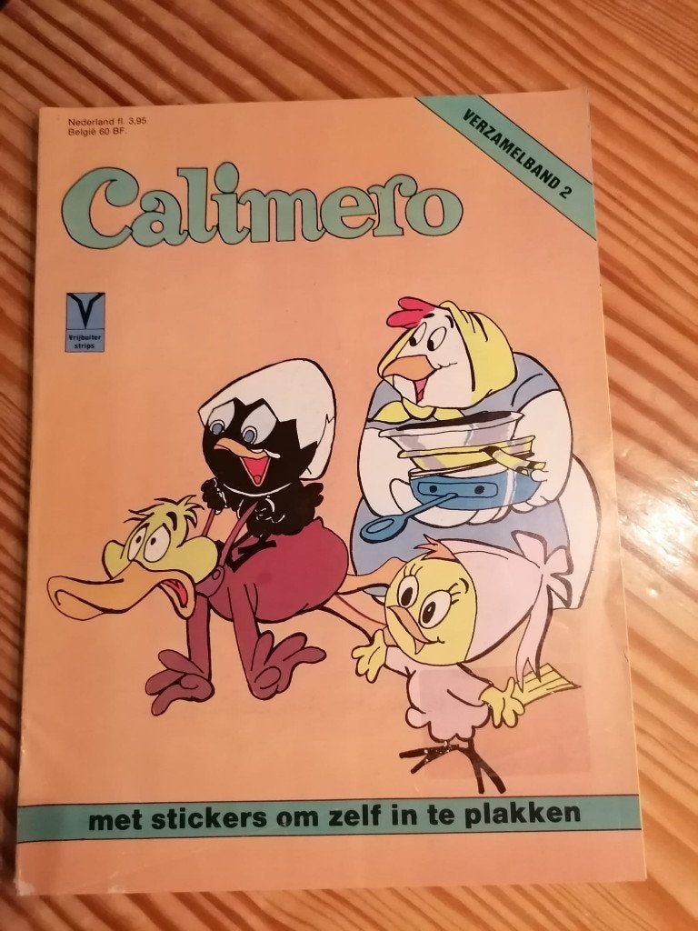 Calimero verzamelband 2 en 3, Boeken, Gelezen, Meerdere stripboeken, Tony Pagot, Ophalen of Verzenden