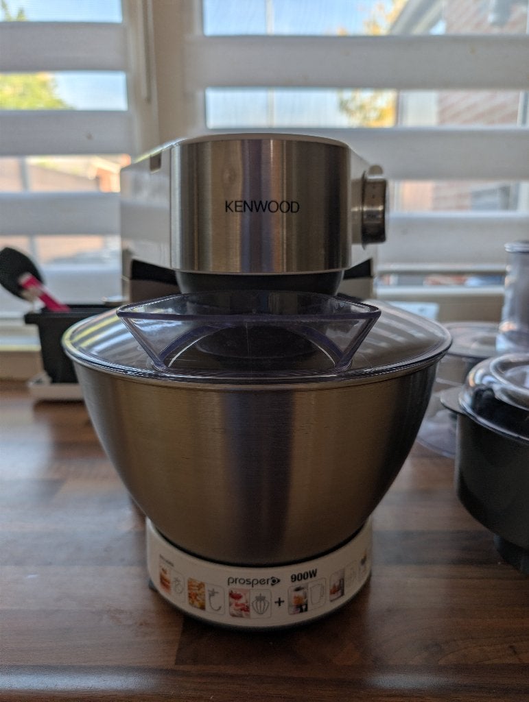 Kenwood keukenmachine, 4 liter of meer, Gebruikt, 3 snelheden of meer, Ophalen of Verzenden