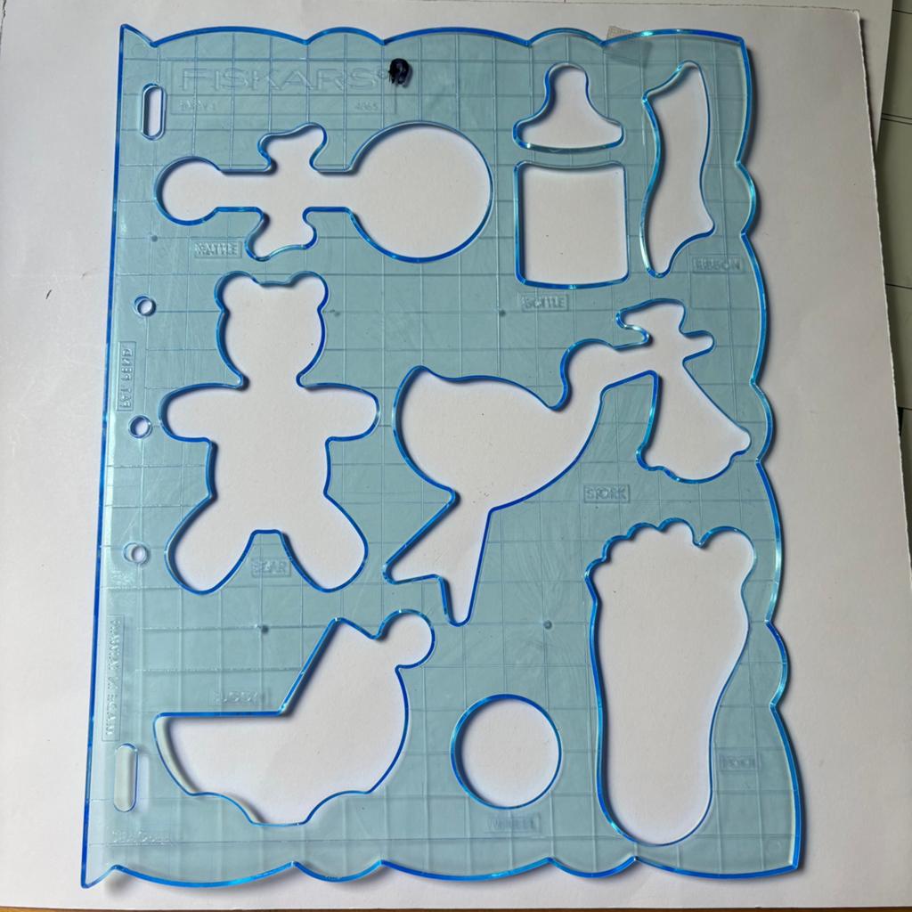 Fiskars sjabloon 4, Ophalen of Verzenden, Nieuw, Frame of Mal