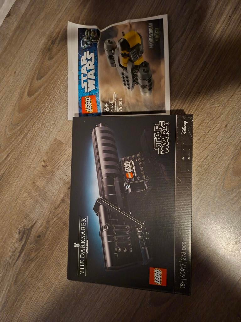 LEGO Star Wars: Darksaber (40917)/Razor Crest (30728) NIEU, Kinderen en Baby's, Speelgoed | Bouwstenen, Ophalen of Verzenden