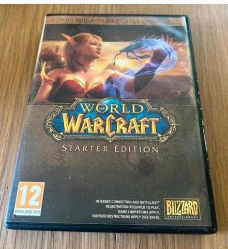 World of Warcraft starters edition 2005, Spelcomputers en Games, Games | Pc, Avontuur en Actie, Online, Gebruikt, 1 speler
