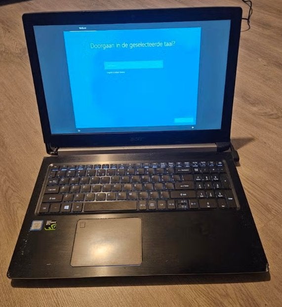 Te ruil: Acer Aspire 7 7th Gen 1,256 TB laptop, Computers en Software, Met videokaart, 2 tot 3 Ghz, Ophalen of Verzenden, Gaming