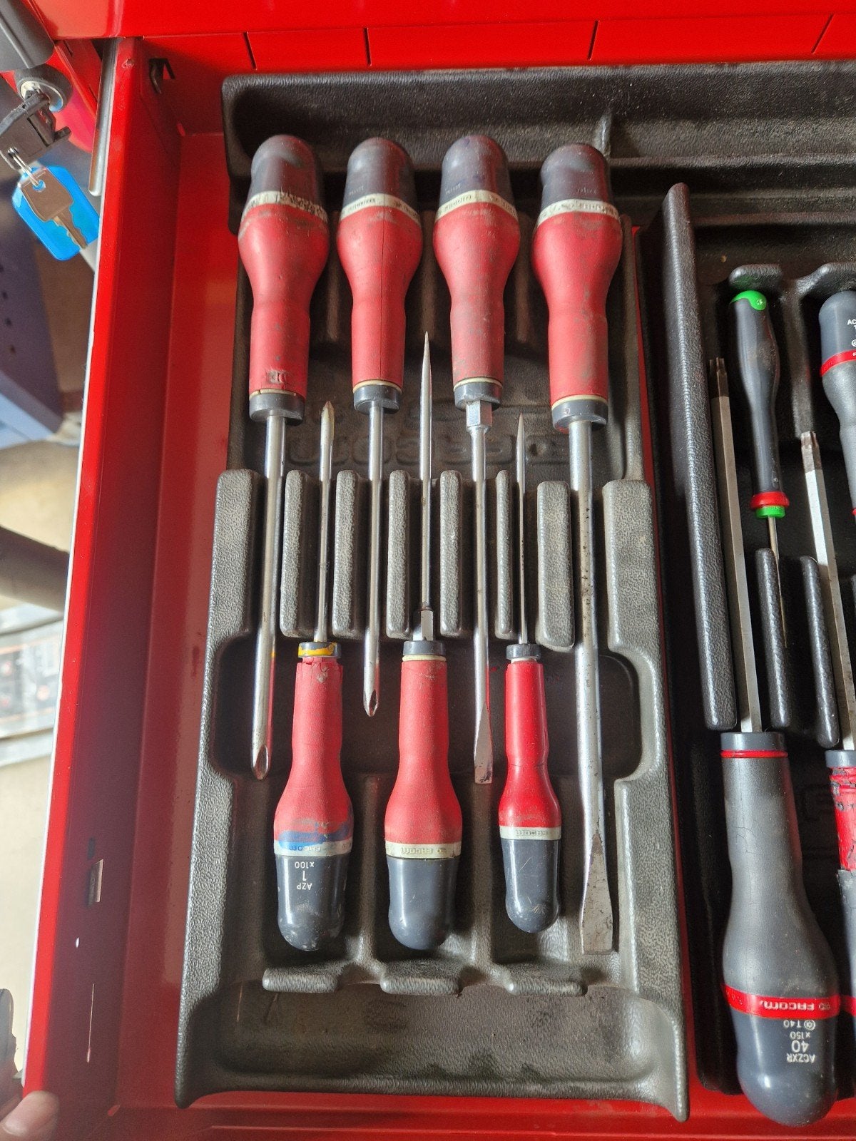 Facom schroevendraaiers module, Ophalen of Verzenden, Gebruikt