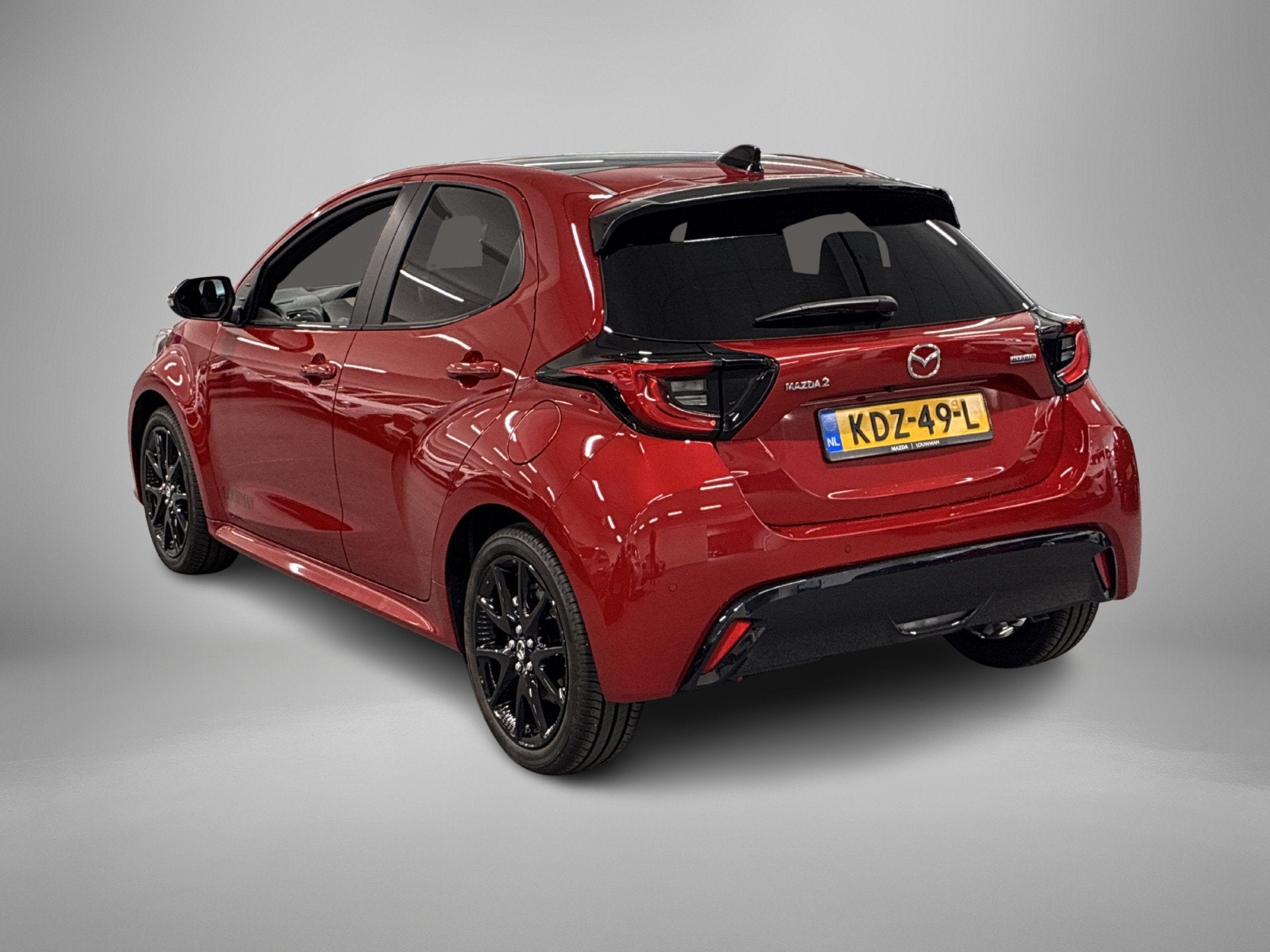 Mazda 2 Hybrid 1.5 Homura Plus | Panoramadak| Automaat | Nav, Auto's, 12 maanden, 450 kg, Adaptive Cruise Control, Hybride Elektrisch/Benzine