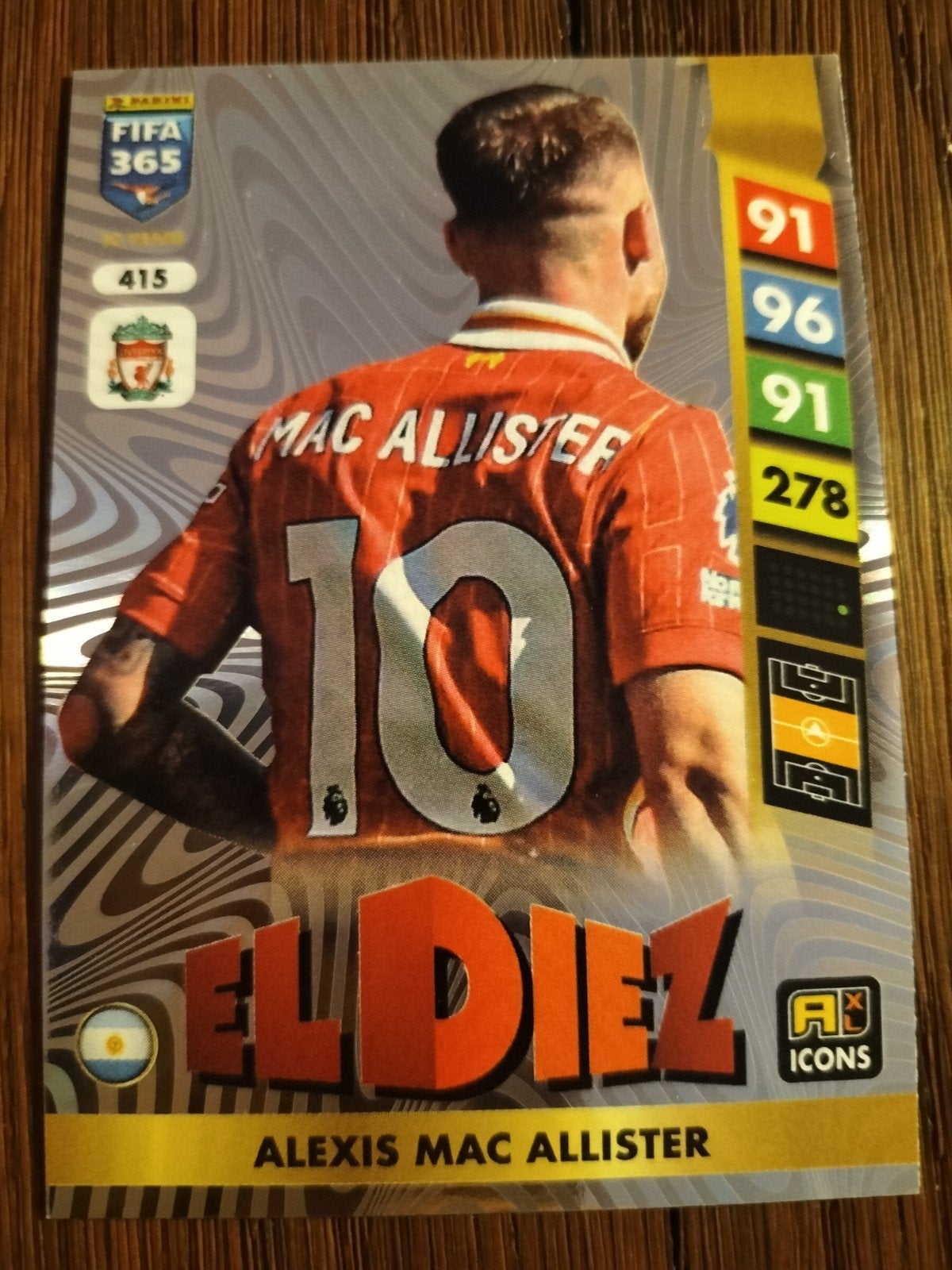 FIFA 365 Adrenalyn XL 2025 Alexis Mac Allister Liverpool, Ophalen of Verzenden, Nieuw, Buitenlandse clubs, Spelerskaart