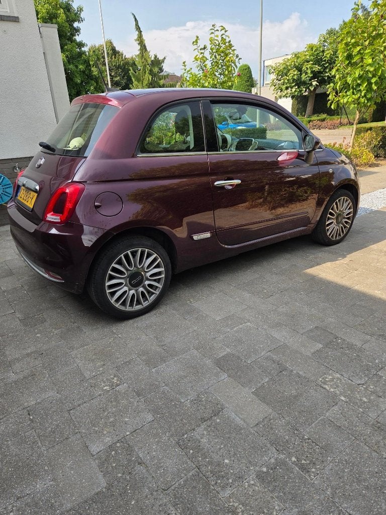 Fiat 500 1.2 2017 Rood, Parkeersensor, Achterwielaandrijving, 1242 cc, 4 cilinders