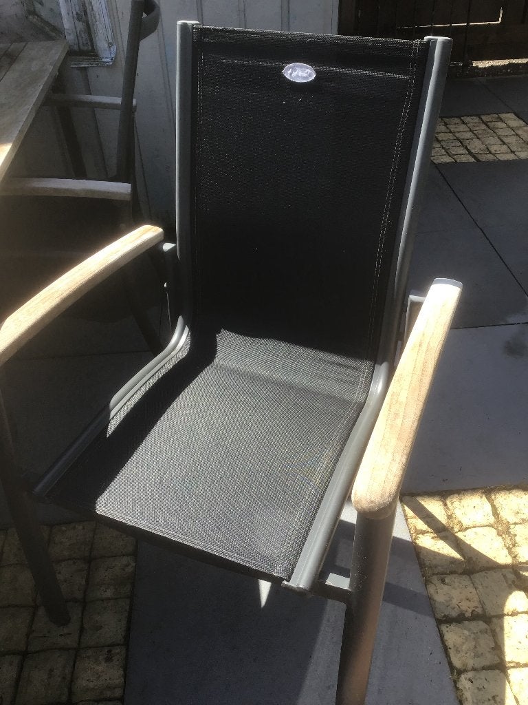 Tuintafel met 4 stoelen, Tuin en Terras, Tuinsets en Loungesets, Ophalen, Gebruikt, Tuinset, Eettafel
