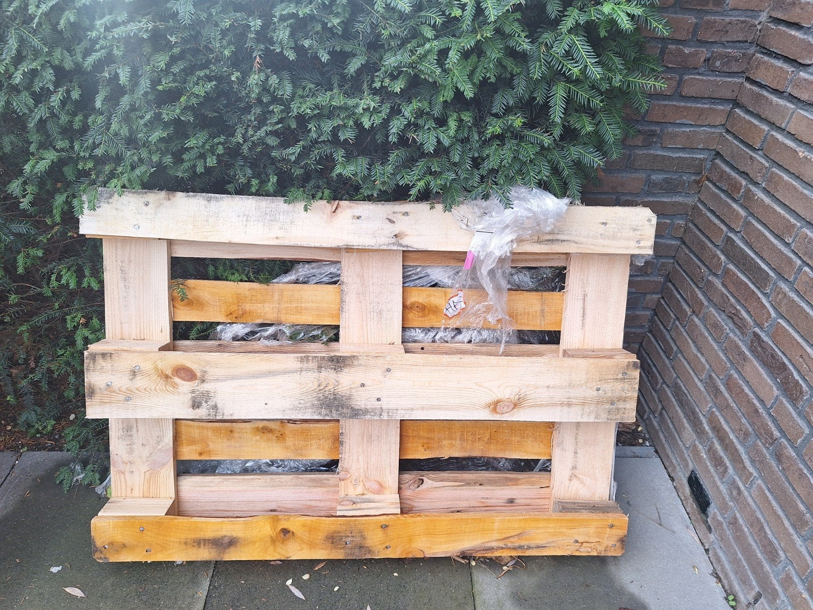 Pallet gratis, Ophalen, 50 mm of meer, Minder dan 200 cm, Vuren