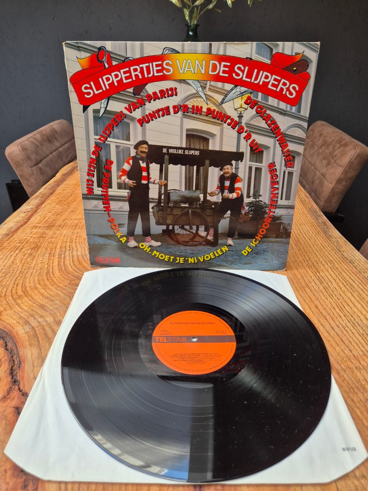 Slippertjes van de Slijpers LP - Telstar, Ophalen of Verzenden, 1970 - 1979, Gebruikt, 12 inch