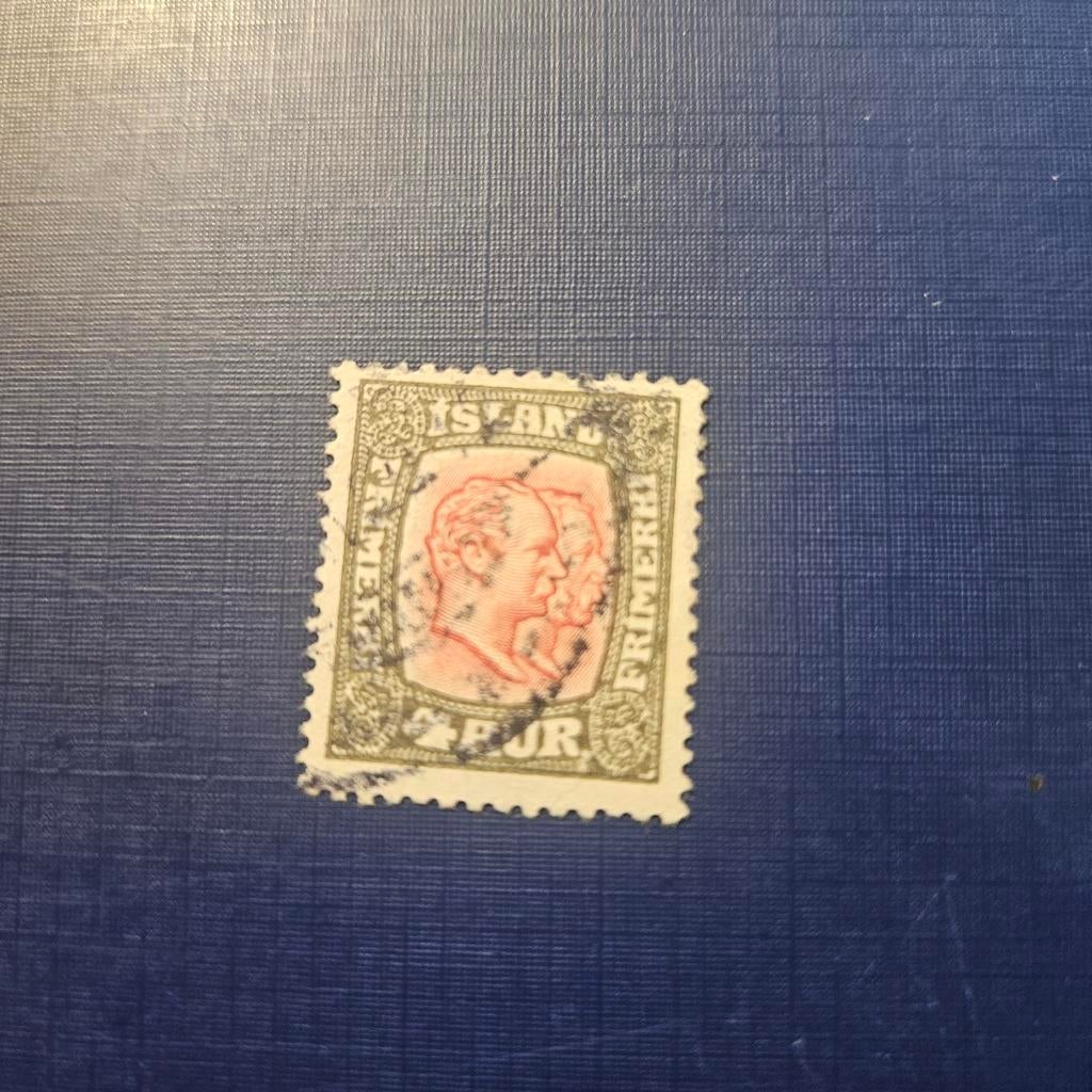 IJsland nr 50, Ophalen of Verzenden, IJsland, Gestempeld