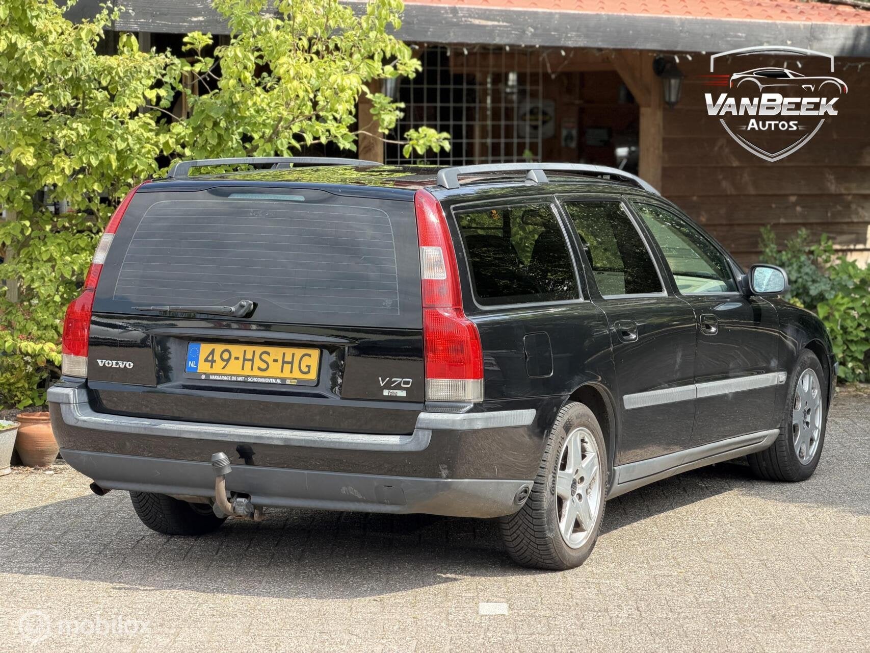 Volvo V70 2.4 Bi-Fuel, Auto's, Volvo, Voorwielaandrijving, 1574 kg, Electronic Stability Program (ESP), Zwart