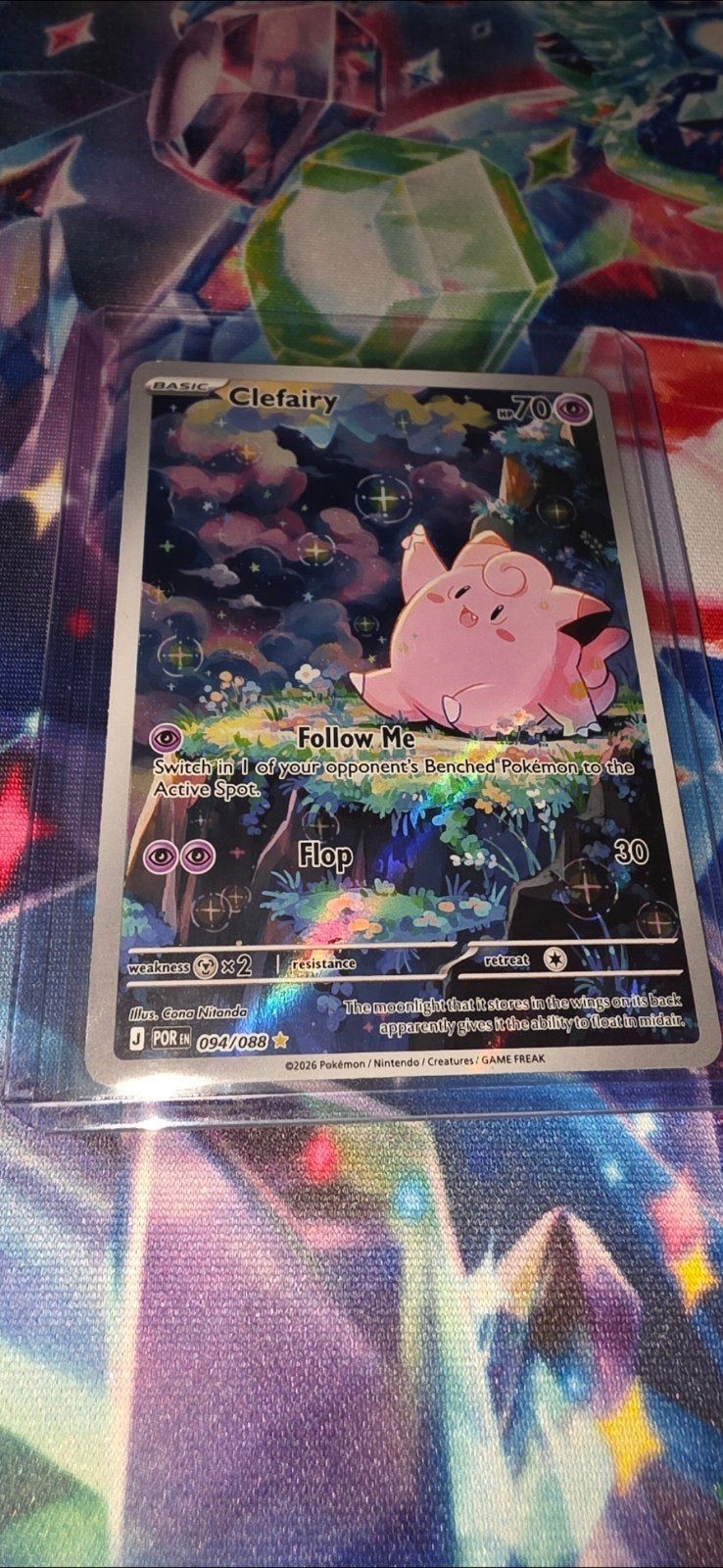 Clefairy 094/088  - Pokémon Kaart, Hobby en Vrije tijd, Verzamelkaartspellen | Pokémon, Ophalen of Verzenden, Zo goed als nieuw