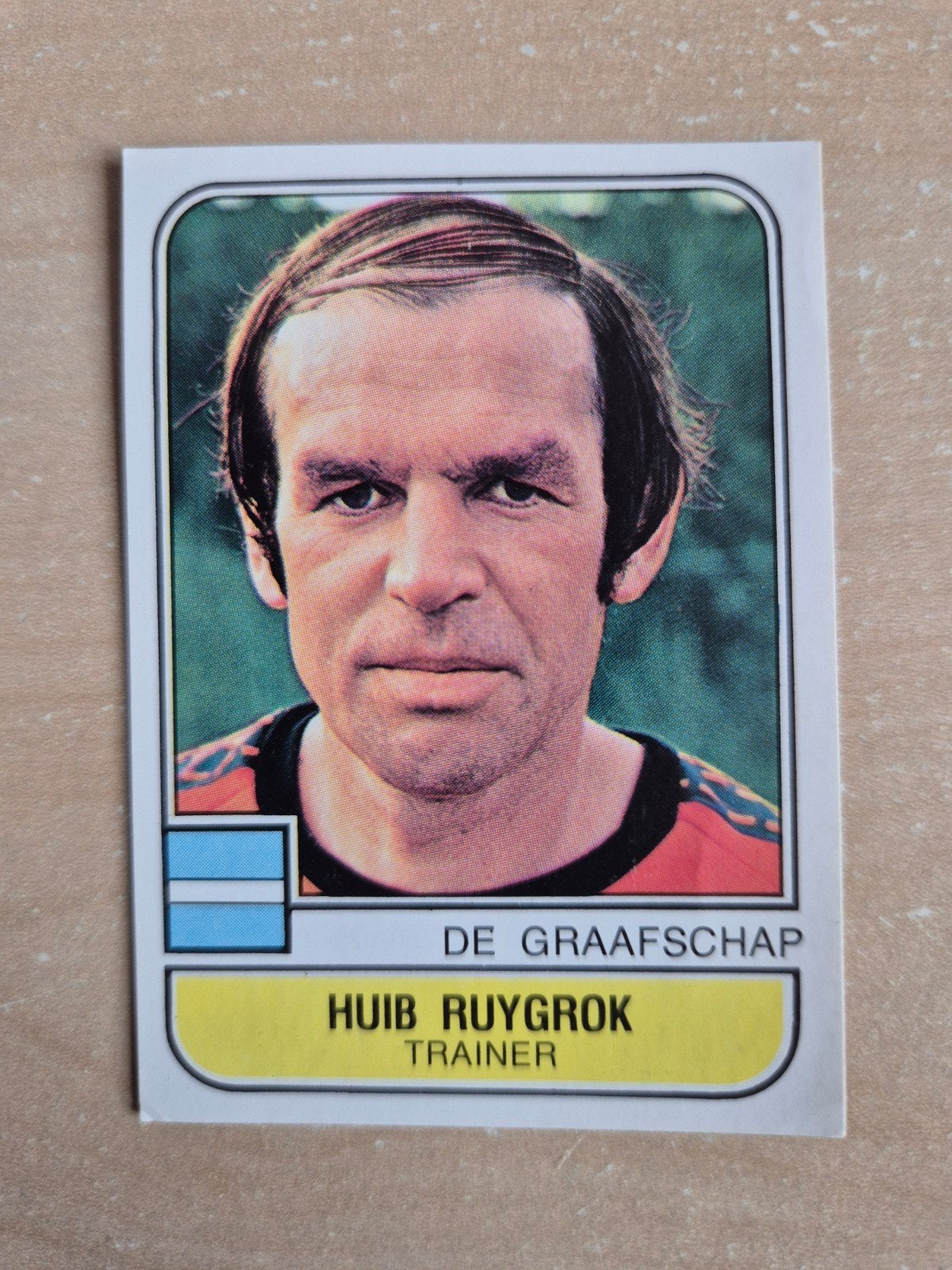 Panini Voetbal 82 Huib Ruygrok De Graafschap, Verzamelen, Ophalen of Verzenden, Zo goed als nieuw, Ajax, Poster, Plaatje of Sticker