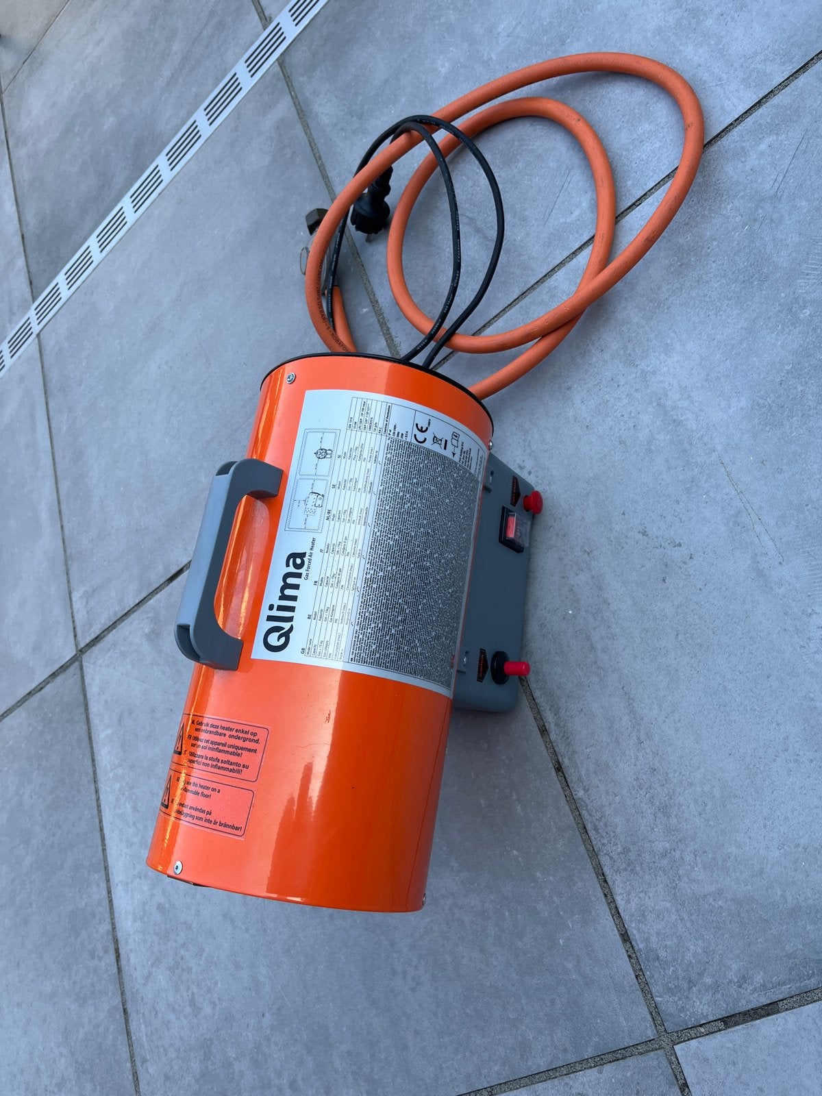 Qlima Kachel - Draagbare Verwarming, 30 tot 80 cm, Kachel, Minder dan 60 cm, Ophalen of Verzenden