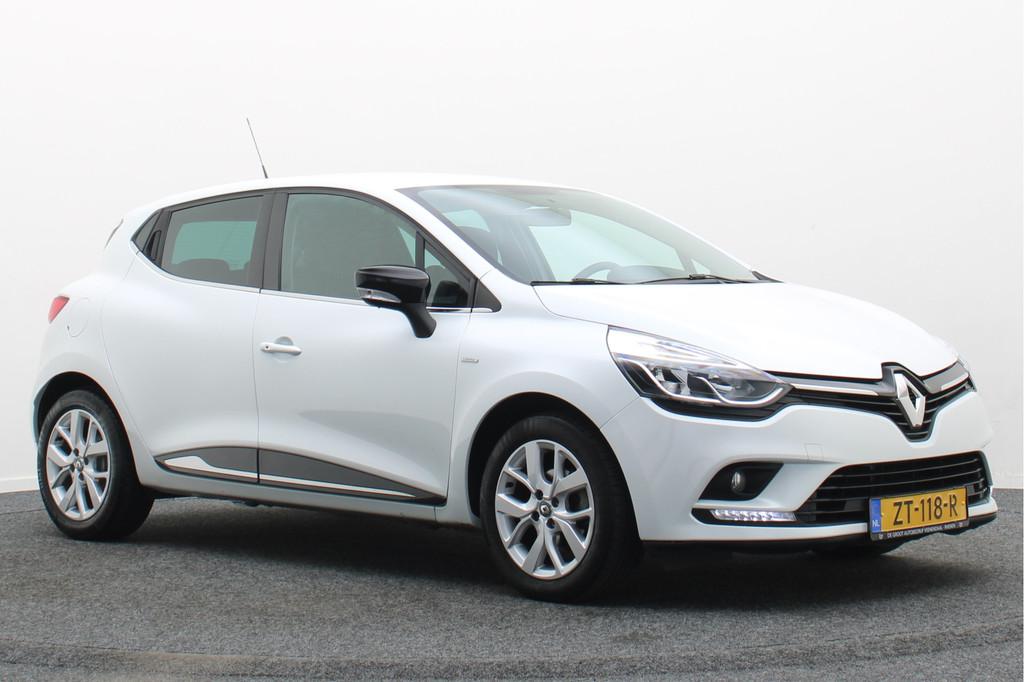 Renault Clio 0.9 TCe Limited Cruise, Apple Carplay, Keyless,, Voorwielaandrijving, 898 cc, Stof, Gebruikt