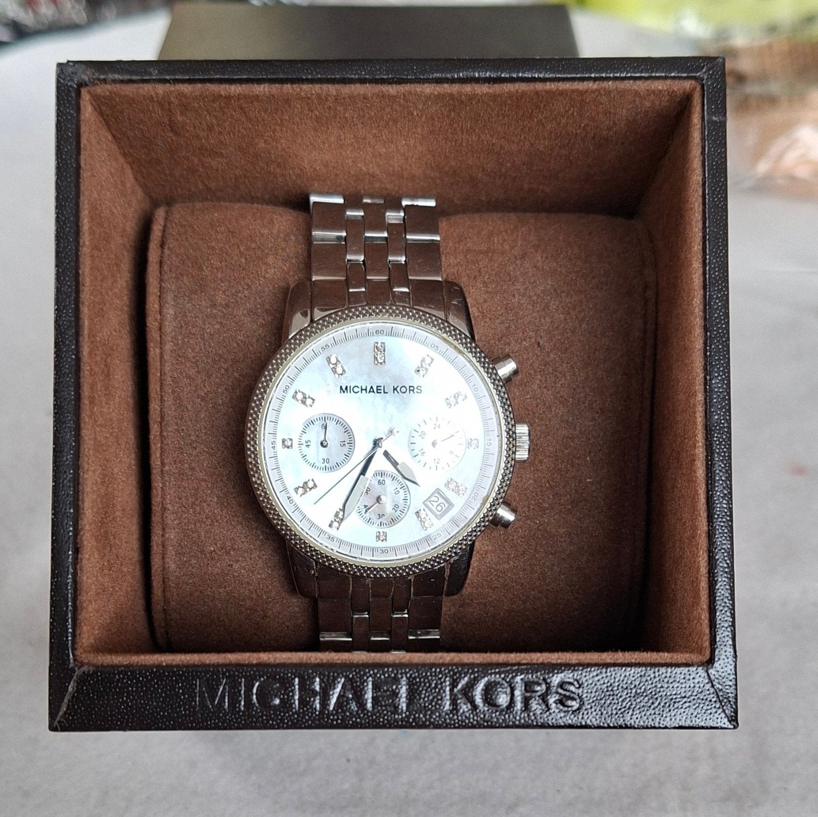 Dameshorloge Michael Kors Ritz MK5020, Ophalen of Verzenden, Staal, Overige merken