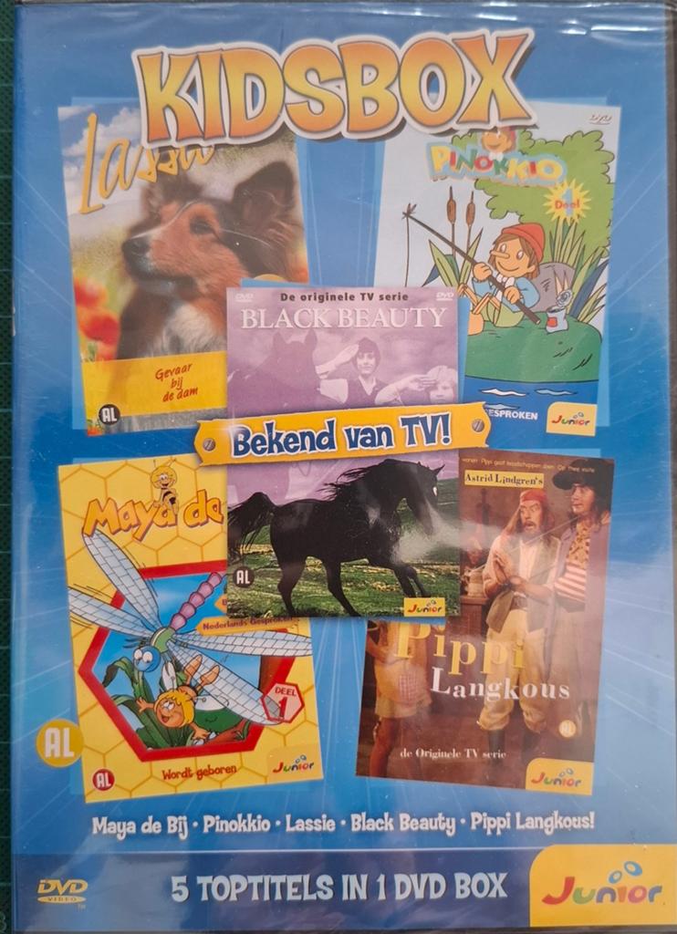 Kidsbox: 5 Toptitels in 1 DVD Box - Nieuw, Alle leeftijden, Ophalen of Verzenden, Nieuw in verpakking, Film