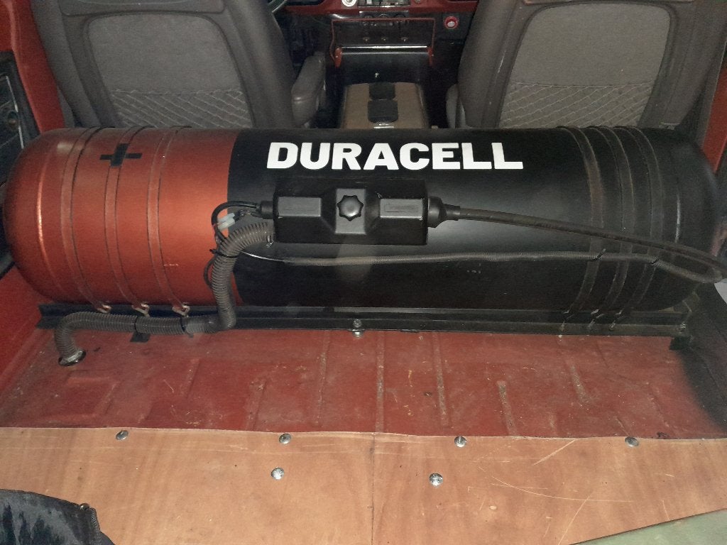 LPG Tank, Ophalen, Gebruikt