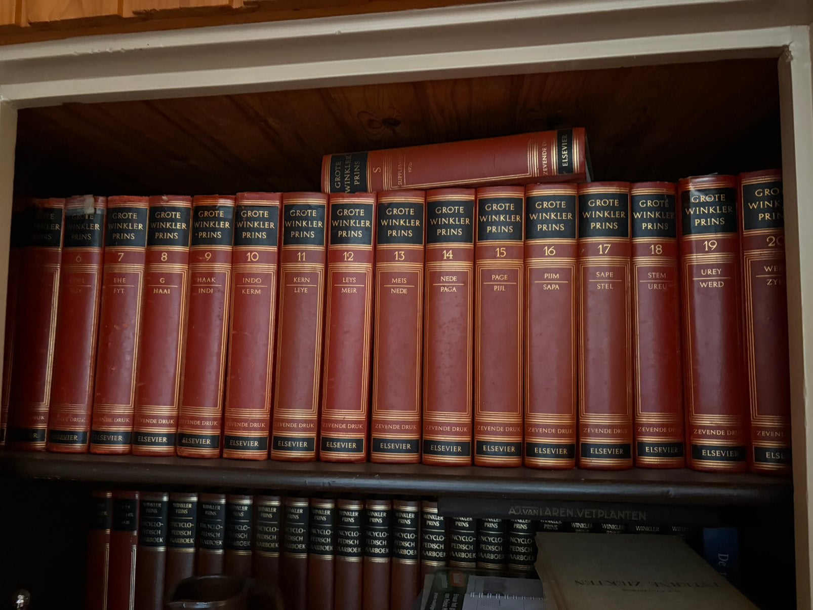 Winkler  Prins encyclopedie jaarboeken, Boeken, Ophalen, Zo goed als nieuw, Algemeen