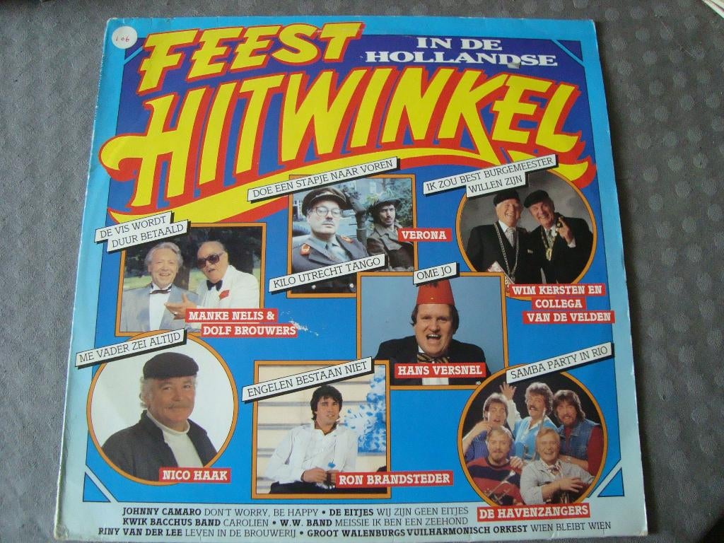 Feest in de hollandse hitwinkel, Ophalen of Verzenden, Zo goed als nieuw, 12 inch, Levenslied of Smartlap