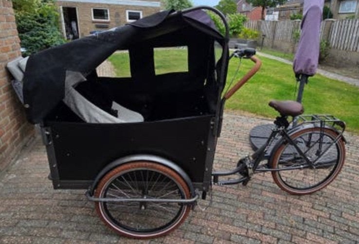 Bakfietsen vogue troy, Ophalen of Verzenden, Zo goed als nieuw, 4 kinderen of meer