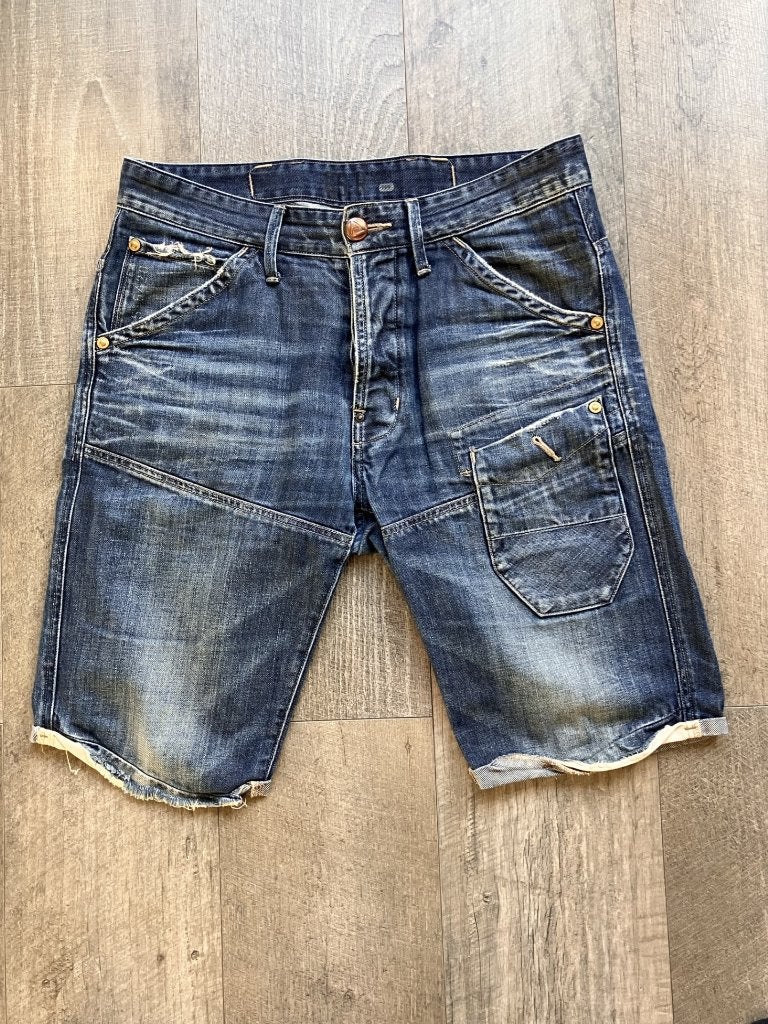 G-star Raw spijkershorts maat 31 taille, G-Star Raw, Blauw, W32 (confectie 46) of kleiner, Ophalen of Verzenden