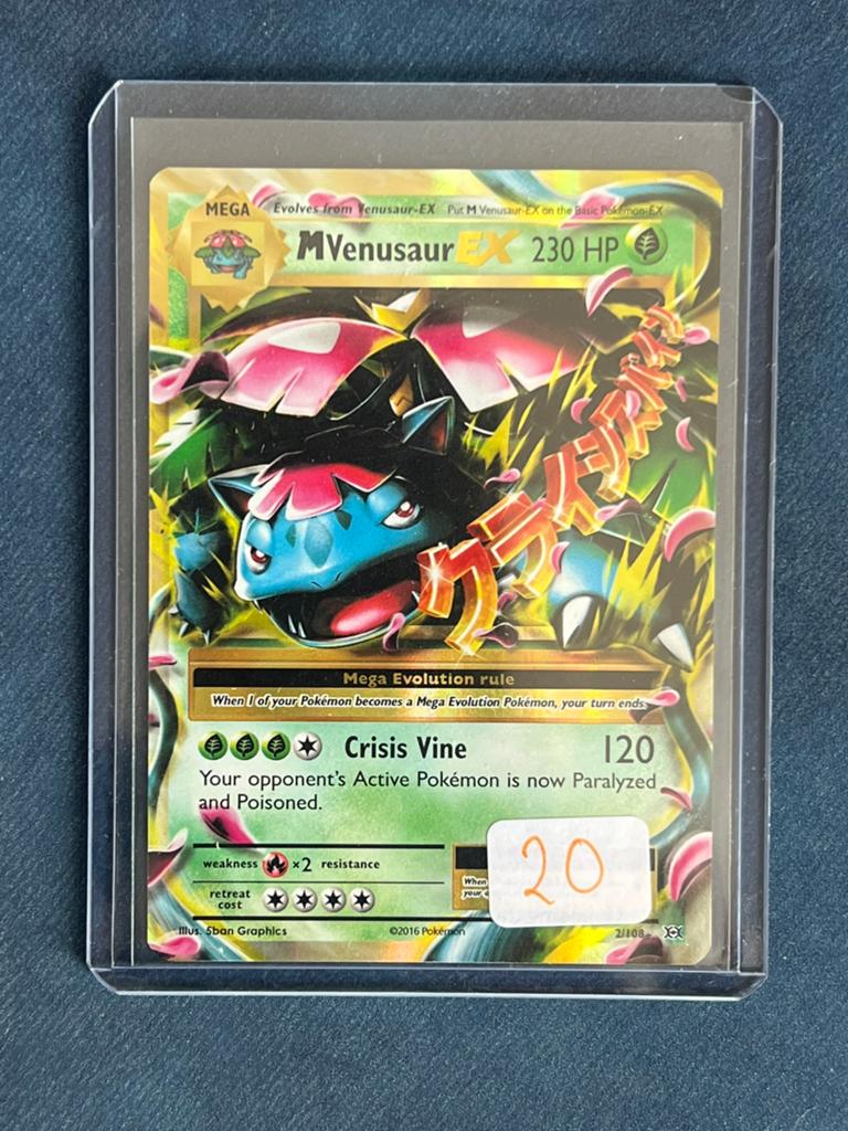 M Venusaur EX 2 Evolutions, Ophalen of Verzenden, Zo goed als nieuw