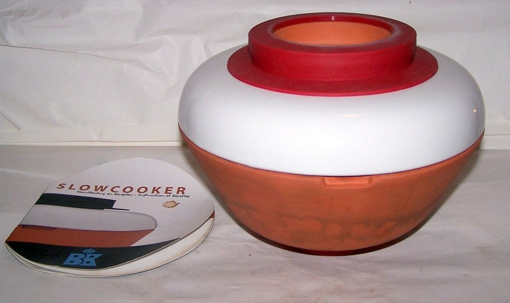 BK keramische Slowcooker. Izgs., BK, Overige typen, Met deksel, Ophalen of Verzenden