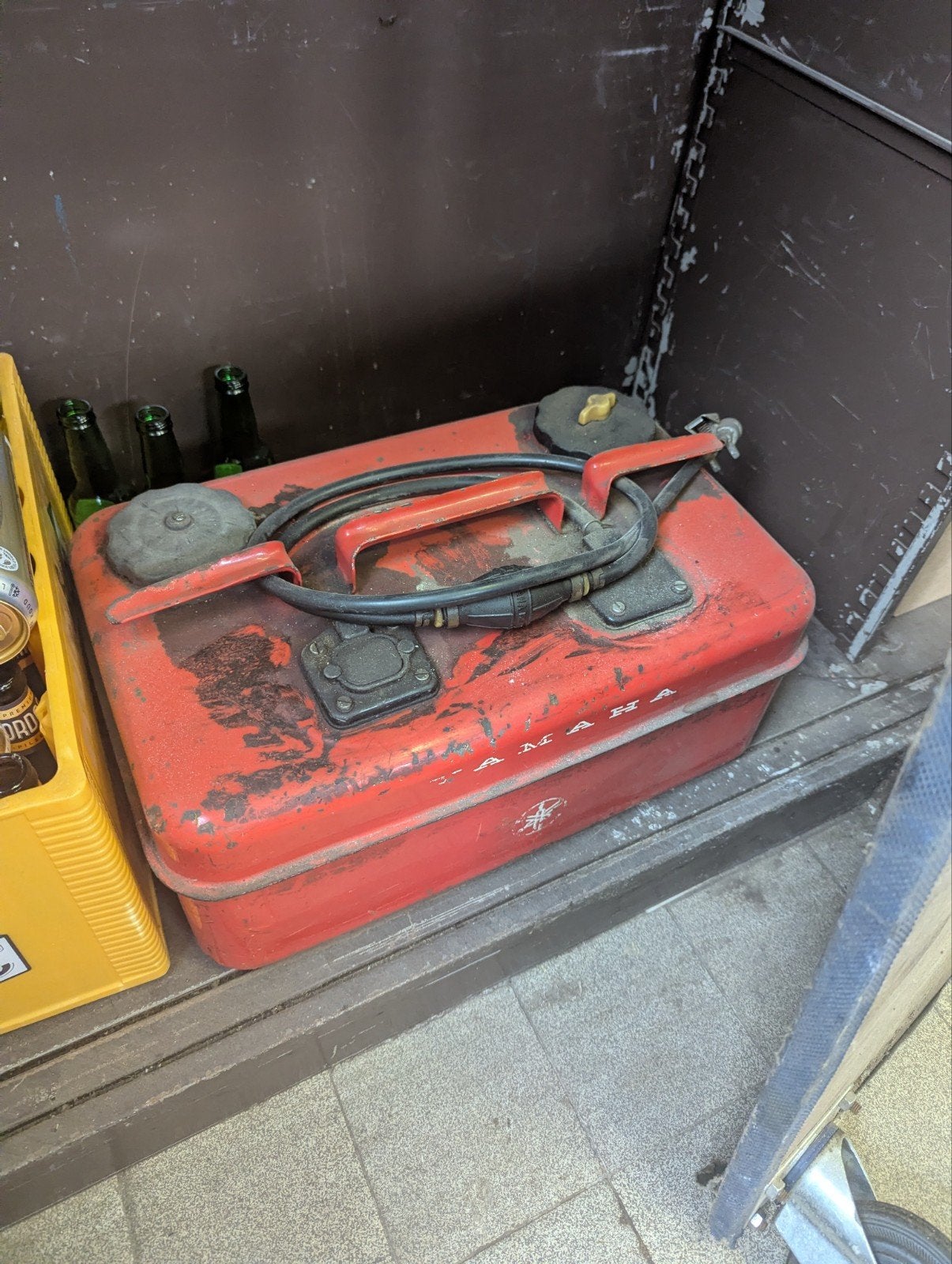Yamaha benzinetank voor buitenboordmotor, Watersport en Boten, Accessoires en Onderhoud, Ophalen of Verzenden, Gebruikt, Motor en Techniek