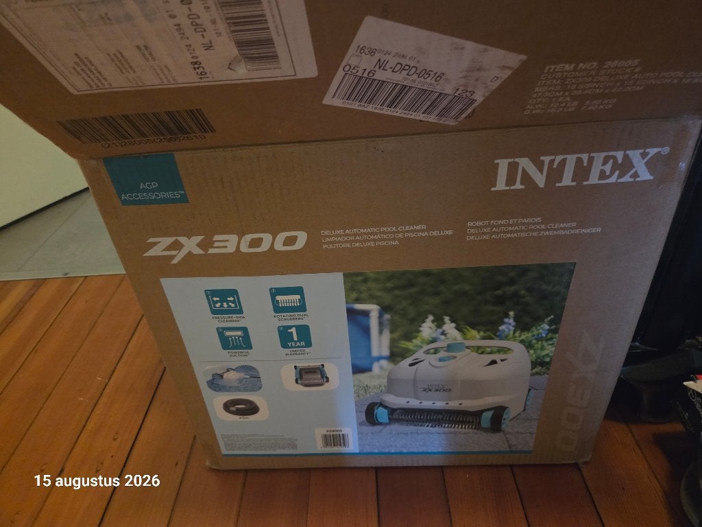 INTEX Zwembadrobot ZX300 Deluxe Automatic Pool Cleaner, Ophalen of Verzenden, Nieuw, Overige typen
