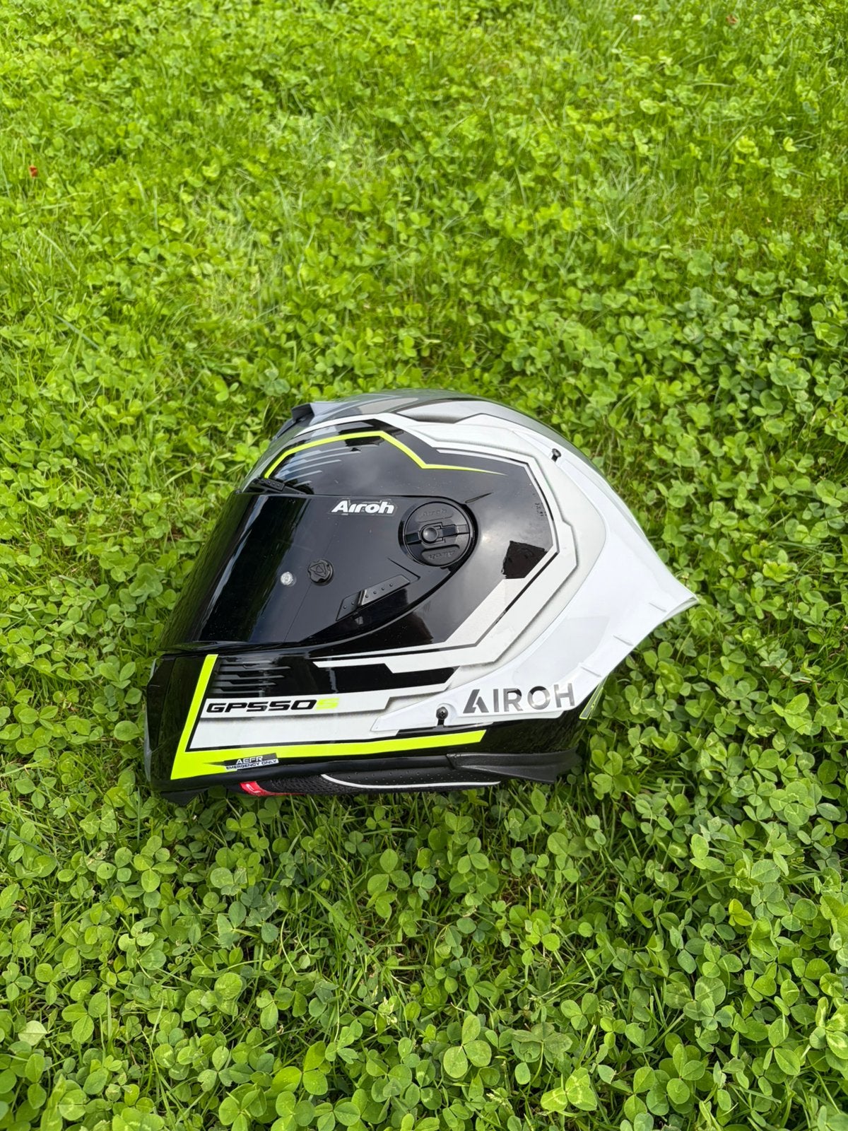 Airoh gp 550s, Ophalen of Verzenden, Tweedehands, Integraalhelm, Overige merken