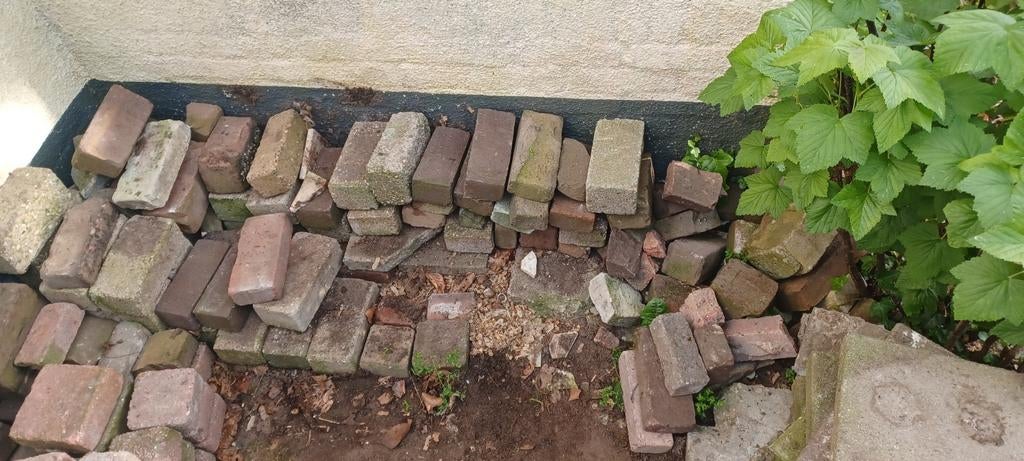 Straatstenen, Tuin en Terras, Tegels en Klinkers, Ophalen, Gebruikt, Beton, Klinkers