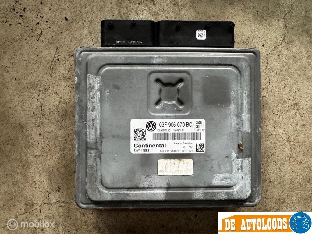 ECU Computer Motormanagement Golf VI 1.2 TSI 03F906070BC, Gebruikt, Volkswagen, Ophalen of Verzenden, Volkswagen