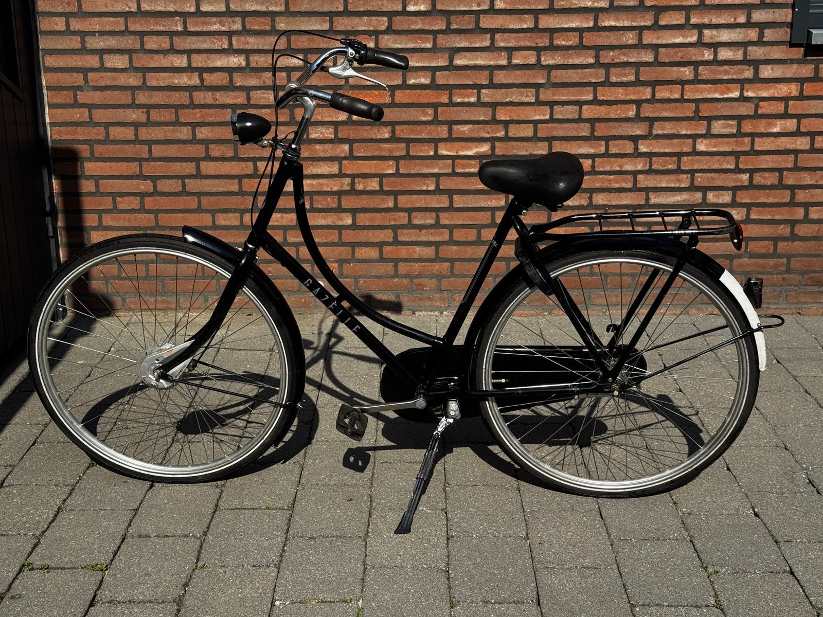 Gazelle Basic 3versn frame 57cm, Fietsen en Brommers, Fietsen | Dames | Damesfietsen, Gebruikt, Gazelle, Versnellingen, Terugtraprem