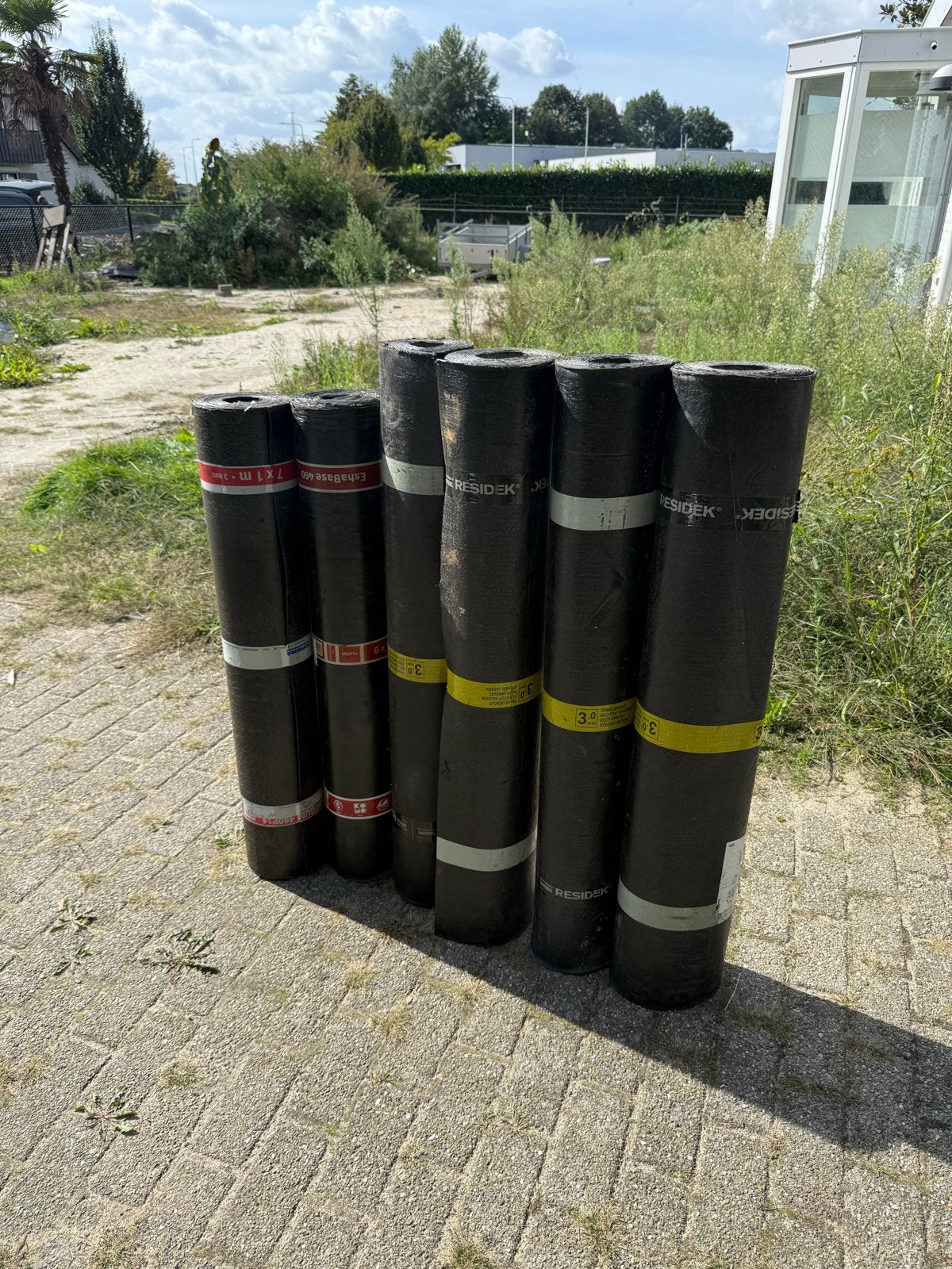 3 mm Onderlaag Dakleer - 40 m² Totaal, Ophalen, Overige materialen, Zwart, Nieuw