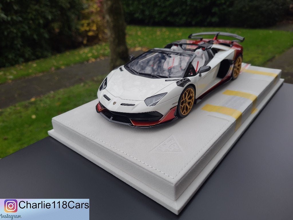 Make Up 1/18 Lamborghini Aventador SVJ Roadster Ad Personam, Ophalen of Verzenden, Nieuw, Overige merken