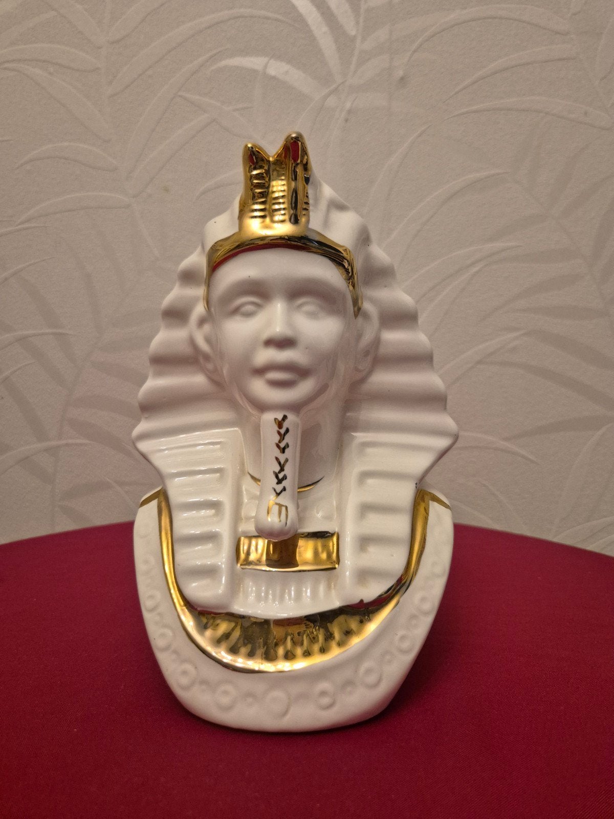 Vintage Egyptische Farao Toetanchamon Buste Beeldje, Antiek en Kunst, Ophalen of Verzenden
