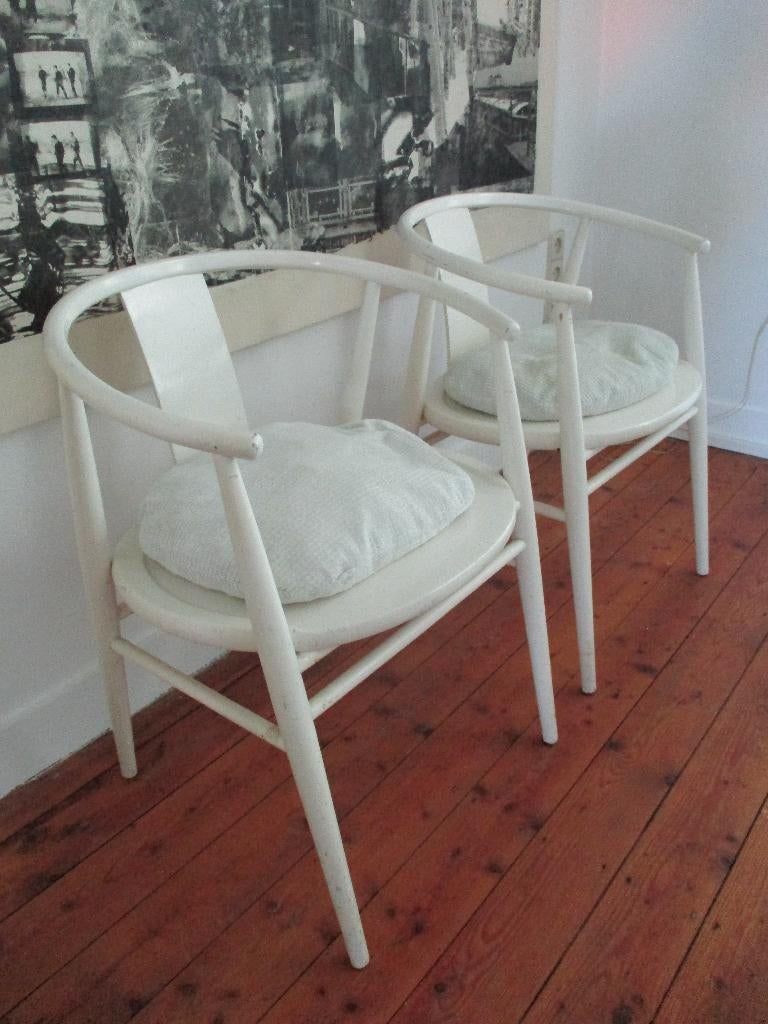 Twee Vintage Stoelen Sweden Retro, Ophalen, Huis en Inrichting