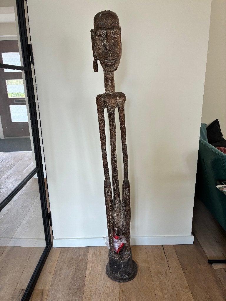 Afrikaans beeld, Ophalen, 1 meter - 2 meter, Beeld, Hout