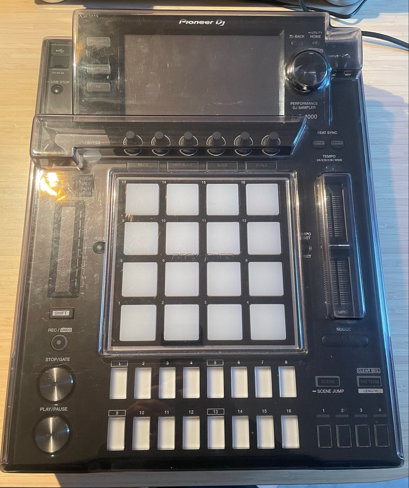 Pioneer DJS-1000 Sampler - Nieuwstaat met stofkap en doos, Ophalen, Zo goed als nieuw, Dj-set, Pioneer