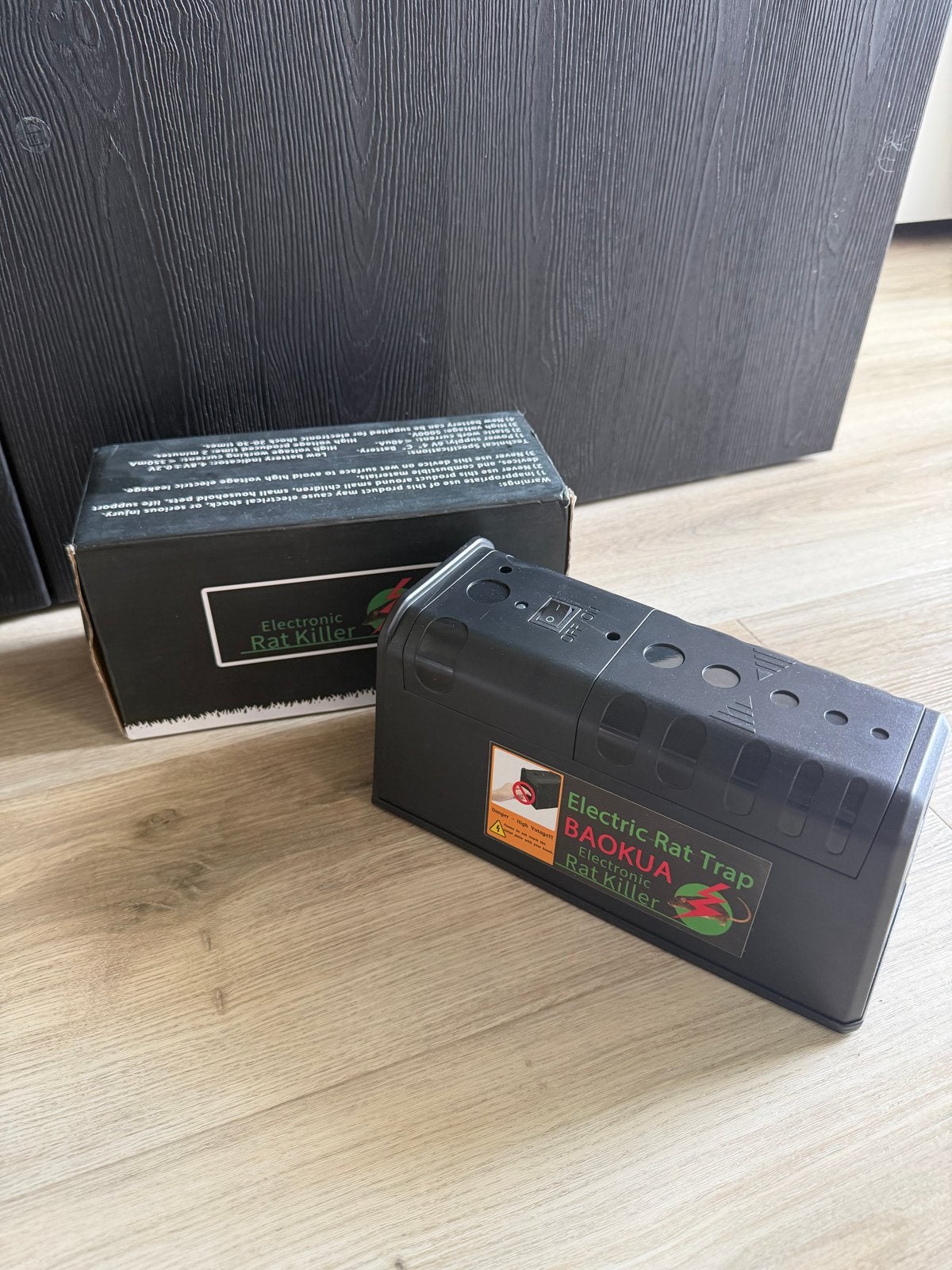 Elektronische Rattenval - BAOKUA Electric Rat Killer, Ophalen of Verzenden, Zo goed als nieuw