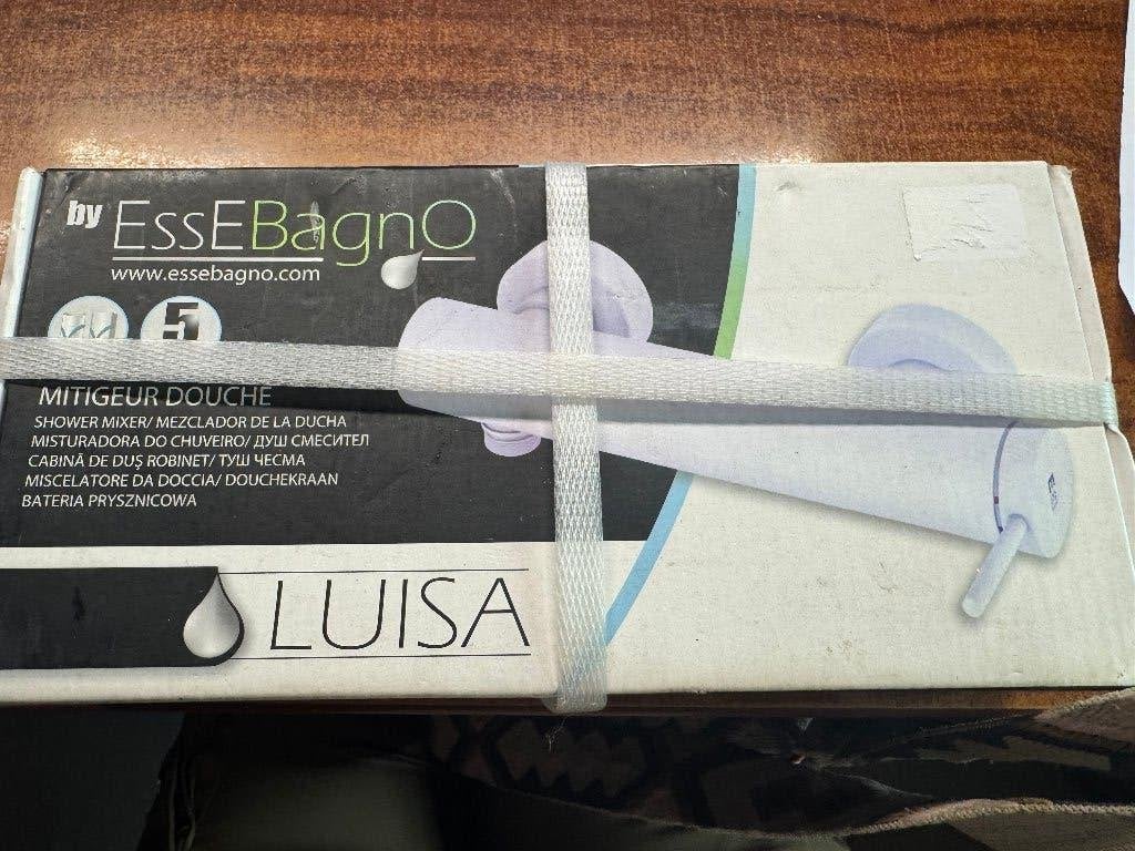 Kraan EsseBagno Luisa, Doe-het-zelf en Verbouw, Sanitair, Ophalen of Verzenden, Nieuw, Rvs, Douche