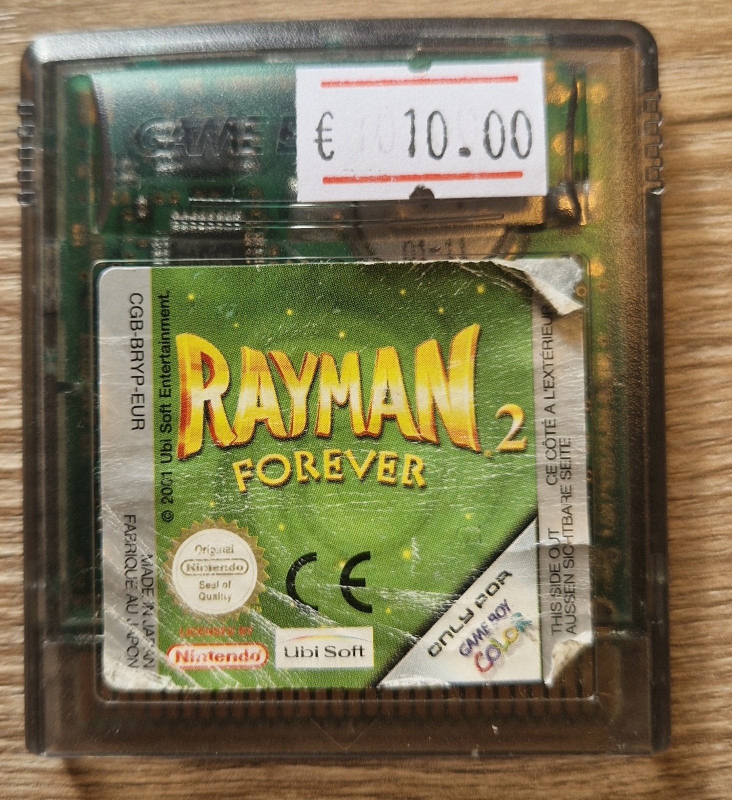 Rayman 2 Forever Gameboy color PAL, Spelcomputers en Games, Games | Nintendo Game Boy, Gebruikt, 1 speler, Ophalen of Verzenden
