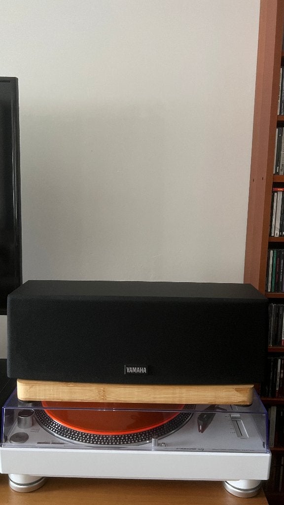 Yamaha NS-C80 passieve center speaker (zwart), Audio, Tv en Foto, Subwoofer, Yamaha, Ophalen of Verzenden, Zo goed als nieuw