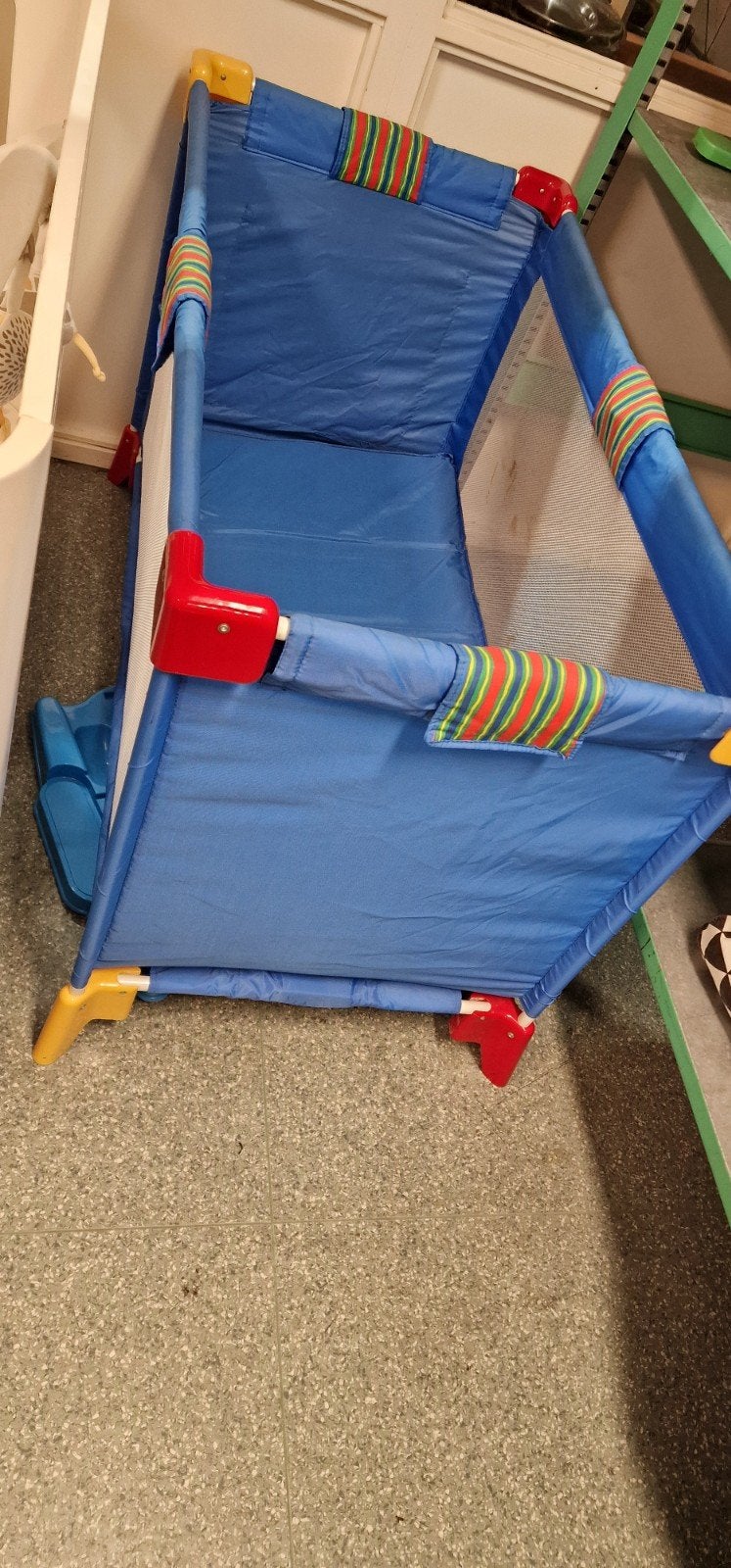 camping baby bed, Ophalen of Verzenden, Zo goed als nieuw, Reisbedje