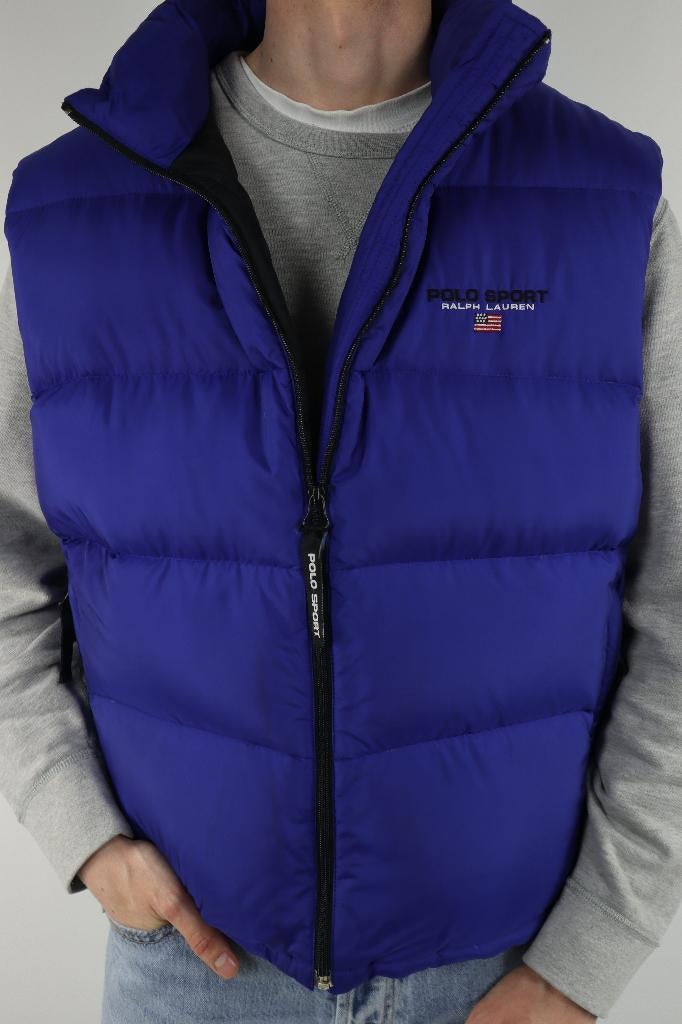 Ralph Lauren Polo Sport bodywarmer - XL, Kleding | Heren, Bodywarmers, -, Blauw, -, Ralph Lauren