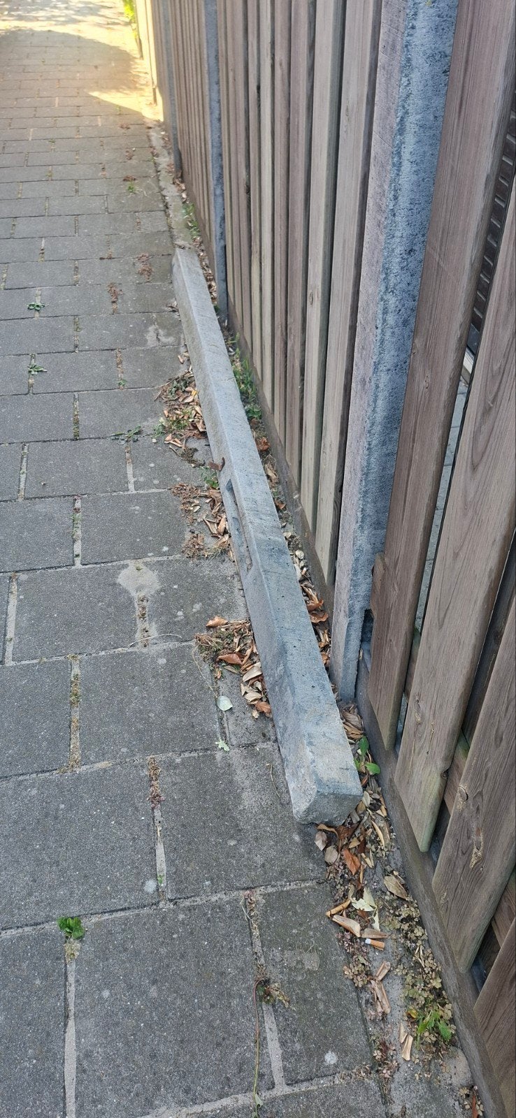 Betonnen paal voor schutting of constructie, Tuin en Terras, Ophalen, Gebruikt, 250 cm of meer, Palen
