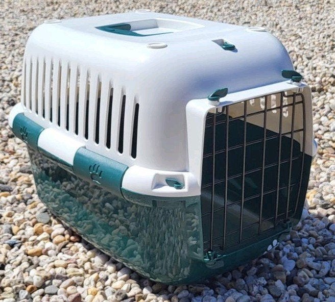 Transportbox / reismand kat of kleine hond – nette staat, Ophalen, Gebruikt