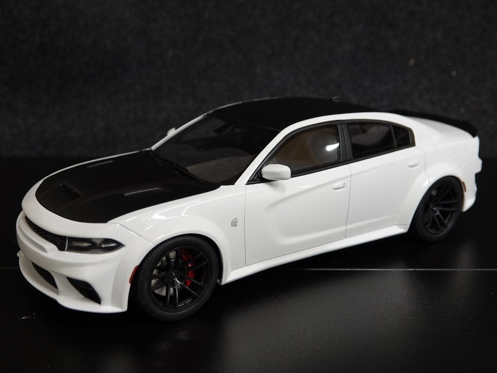 GT-Spirit 1:18 Dodge Charger SRT Hellcat Redeye wit, Overige merken, Auto, GT-Spirit, Onbekend