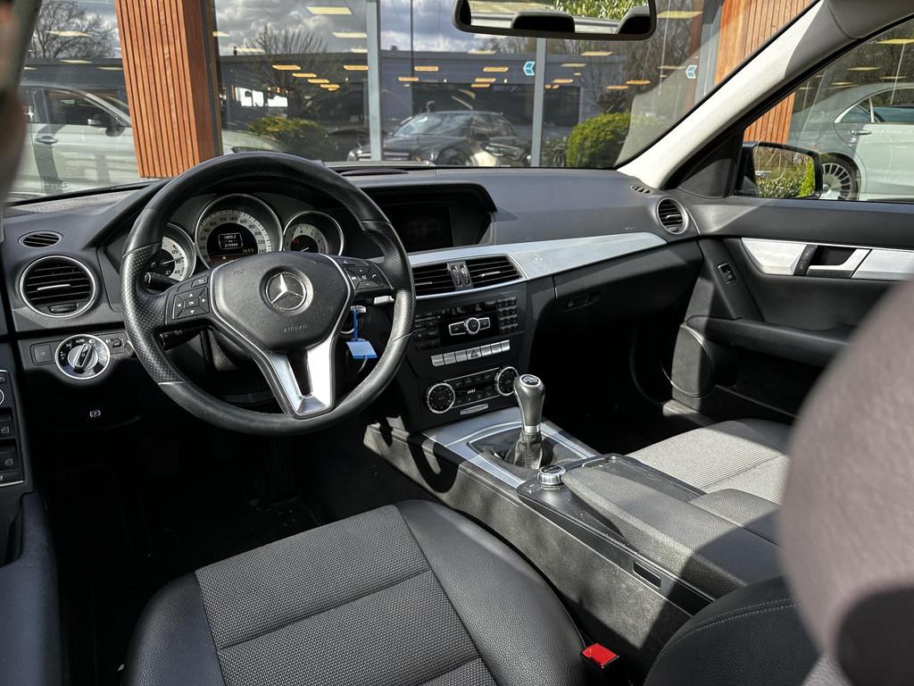 Mercedes-Benz C-klasse 180 Business Class Avantgarde Cruise, Auto's, Mercedes-Benz, Euro 5, Zwart, 1796 cc, Zwart